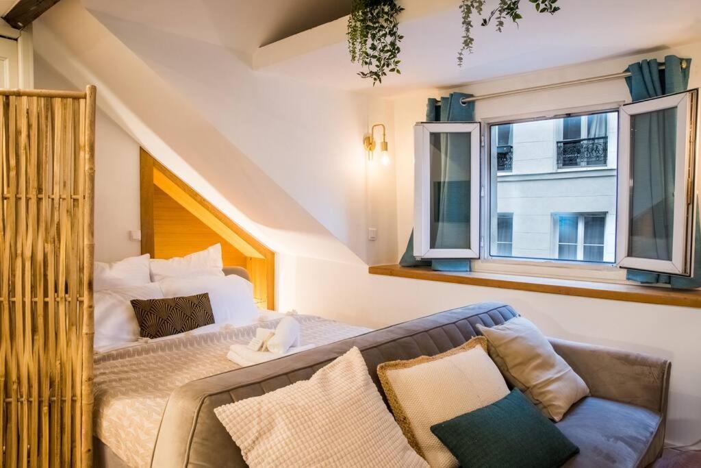 Spacious Studio In Paris Hyper Center - Smart Tv & Wifi - 4P Zewnętrze zdjęcie